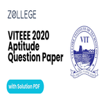 VITEEE 2020 Question Paper with Answer Key PDF for Aptitude ZPYP